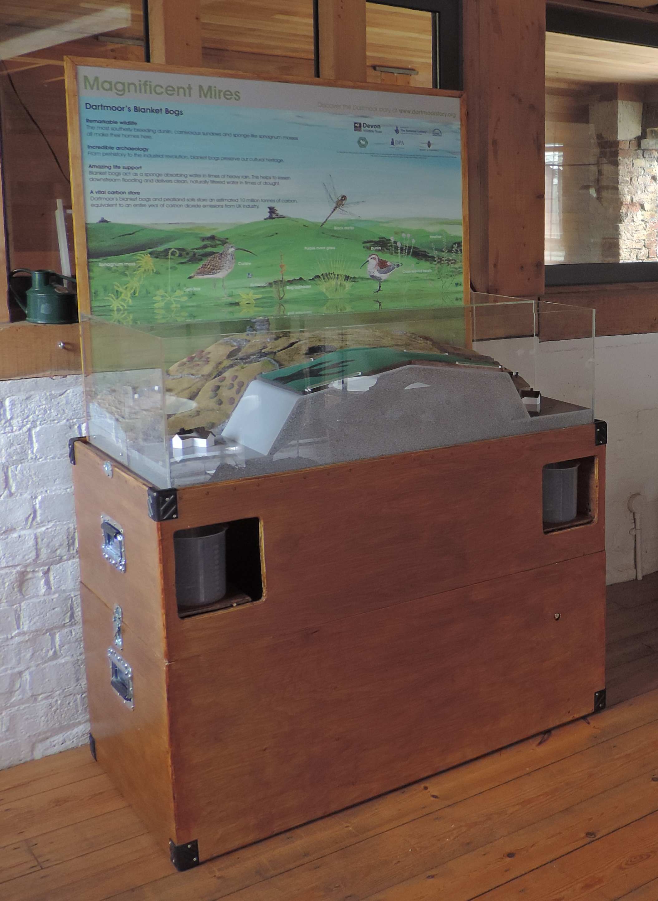 Magnificent Mires Slice of Dartmoor Model